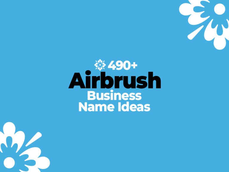 490+ Airbrush Business Name Ideas Ideas You Need