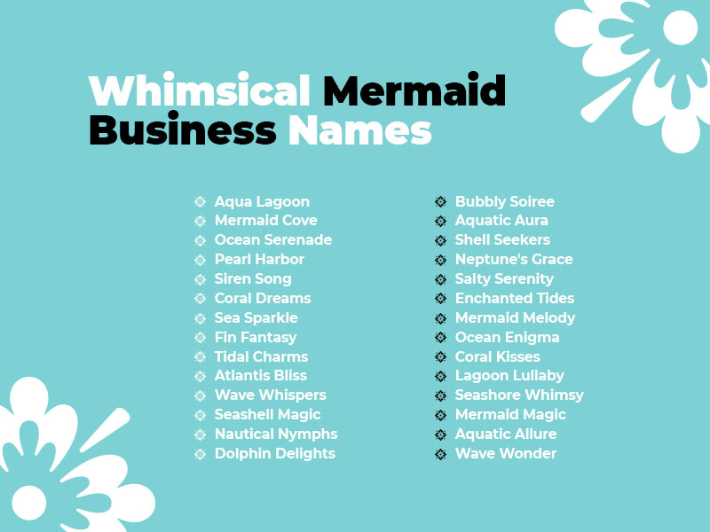 490+ Mermaid Business Names: Catchy And Memorable Ideas