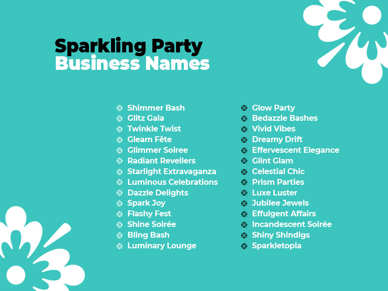 Party Business Names