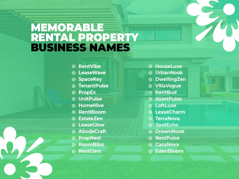 Property management business name ideas