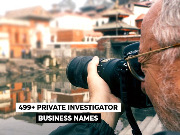 Private Investigator Business Names