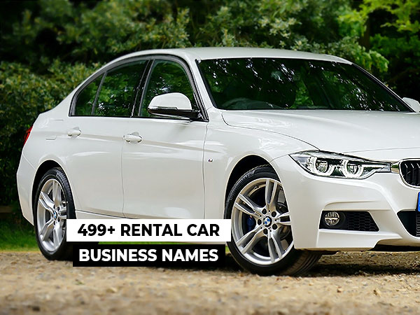 car sale purchase business name ideas