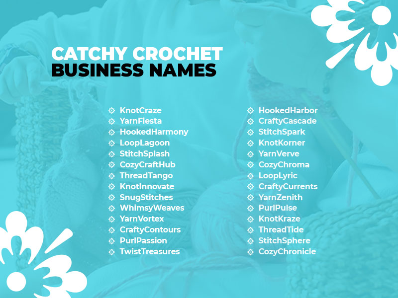 499+ Unique Catchy Crochet Business Names