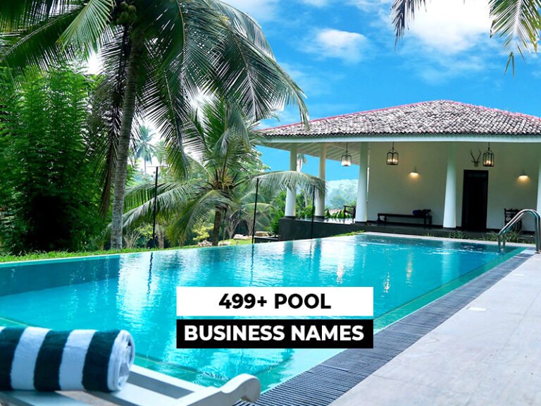 Pool Business Names